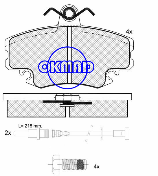 RENAULT CLIO I Sandero Stepway Clio 1.2 Pastilha de freio FMSI: 8256-D1146 OEM: 60 00 008 126 FDB845 TRW: GDB400/GDB1465/GDB427 WVA: 21404/21463/21472/21473,F1146