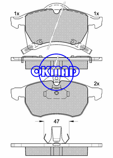 OPEL Astra Zafira VAUXHALL ASTRA ZAFIRA Pastilha de freio FMSI:8252-D1141 OEM:16 05 035 FDB1295 TRW:GDB1350 WVA:23056/23057/23058/23059/23060,F1141