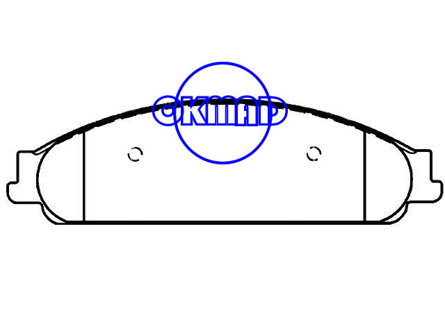 FORD Five Hundred Taurus X TRUCK Freestyle MERCURY Montego Sable Brake pad FMSI:7975-D1070 OEM:5F9Z-2001-AA WVA:24580,F1070