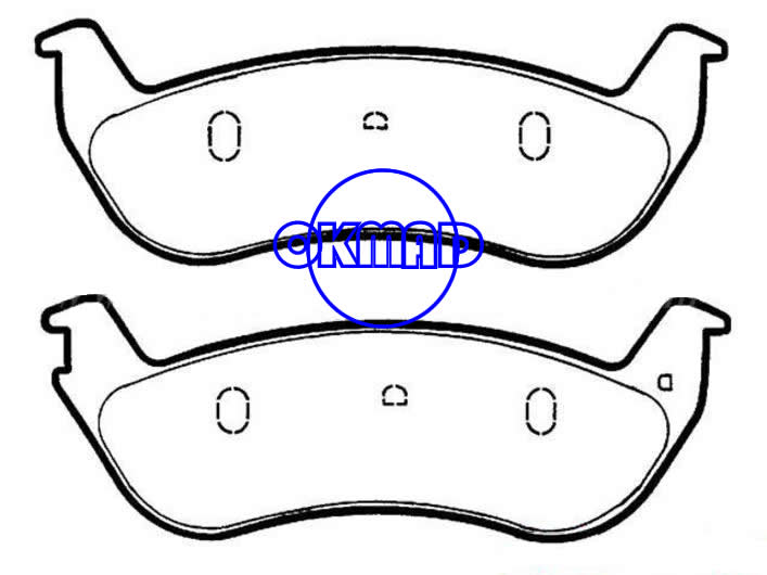 FORD Crown Victoria TRUCK Ranger 4WD LINCOLN Town Car MERCURY Grand Marquis Marauder 브레이크 패드 FMSI: 7944-D1040 OEM: 3W1Z-2200-AA, F1040