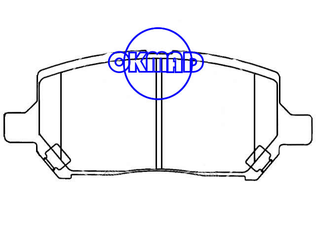 CHEVROLET Cobalt PONTIAC G5 Pursuit SATURN Ion-1 Ion-2 Ion-3 Brake pad FMSI:7855-D956 OEM:22688646, F956