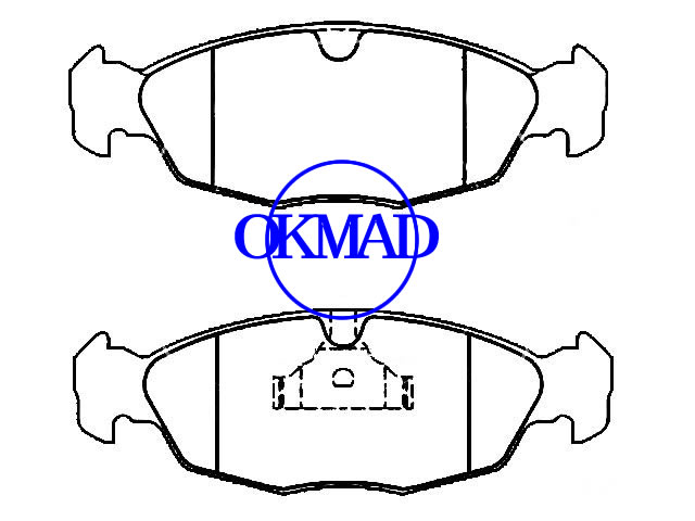 Caixa OPEL CORSA B (S93) Pastilha de freio OEM:903494478 WVA:21405 21406 20547, FW21405