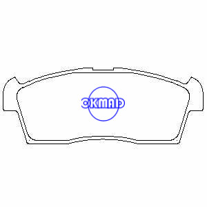 CITROEN C-ZERO MITSUBISHI i PEUGEOT ION SUZUKI ALTO MAZDA LAPUTA Pastilha de freio FMSI:8334-D1225 OEM:55810-58J00 GDB7128 WVA:24423 23507 MKD9027, FD9027