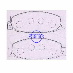 Pastilha de freio MITSUBISHI Canter OEM: MB295692 MKD6027M GDB7589 AN-300WK, FA300