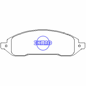 Plaquette de frein FORD FREESTAR MERCURY MONTEREY FMSI:D1022-7927 OEM:3F2Z-2001-SA,F1022