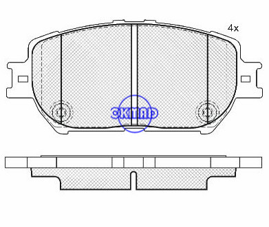LEXUS GS TOYOTA REIZ CAMRY SOLARA Coupé Conversível WISH MPV FMSI:D1052-7787/D908-7787 OEM:04465-30340 WVA:23928,F1052