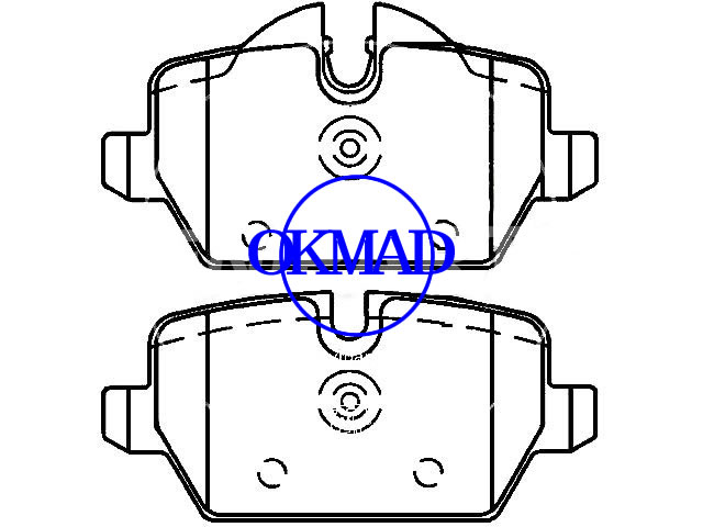 BMW 1 (E81) (E87) (F20) (E90) FIAT DUCATO MINI Cooper COUNTRYMAN PACEMAN ブレーキパッド FMSI:8345-D1226 8764-D1554 OEM:34216767145 FDB1806 FDB4383 GDB1612 WVA:23623 23624、F1226