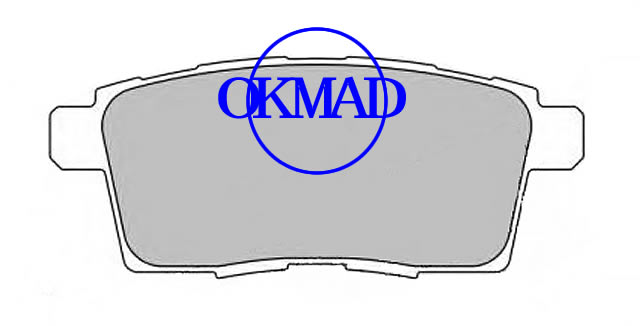 MAZDA CX-7 (ER) MAZDA CX-9 (TB) pastilha de freio FMSI:D1259-8378 OEM:L2Y7-26-43Z WVA24545,F1259