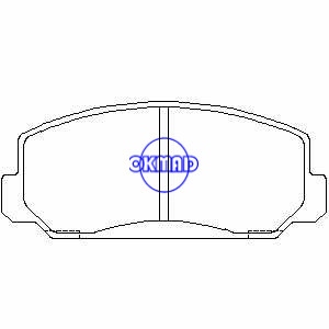 HONDA Accord Civic Station Wagon Pastilha de freio FMSI: 7061-D130 OEM: 45022-671-305 FDB1522 TRW: GDB175 GDB7552 WVA: 20535, F130