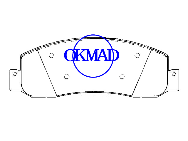 Ford Truck F250/350/HD/Super Duty plaquette de frein FMSI : D1333-7974 OEM : 8C3Z-2001-A, F1333