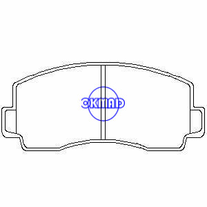 MAZDA E-SERIE Box MITSUBISHI Montero Pickup Sapporo TOYOTA Celica Cressida DODGE Challenger TRUCK Ram Pastilha de freio FMSI: 7118-D208 7076-D136 OEM: MB407216 FDB170 TRW: GDB180 WVA: 20476 20699, F136