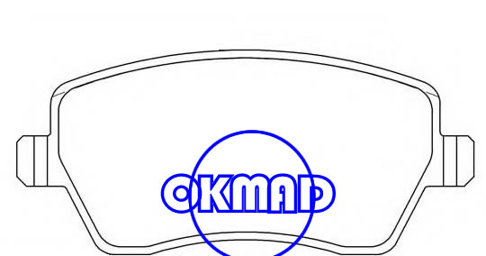 DACIA DOKKER DUSTER LOGAN LADA LARGUS RENAULT CLIO KANGOO Pastilha de freio FMSI: 8553-D1435 8691-D1491 OEM: 41060-AX625 FDB1617 FDB4069 GDB1614 GDB3332 GDB3396 WVA: 23973 24403 25261 29984 F, 1435