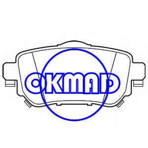 NISSAN QASHQAI X-TRAIL RENAULT KADJAR Pastilha de freio FMSI: 9190-D1965 OEM: D4060-4CA0A GDB3617 WVA: 25965, F1965
