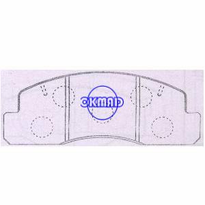 TOYOTA DYNA 200 Plataforma/Chassis Coaster Pastilha de freio FMSI: 8759-D1550 OEM: 04465-36010 FDB802 GDB3027 GDB7048 GDB7061 GDB7592, FD2052