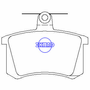 ALFA ROMEO AUDI 100 4000 5000 80 90 Coupé Quattro FIAT CROMA LANCIA THEMA Pastilha de freio FMSI: 7208-D306 7144-D228 OEM: 0060743565 FDB596 TRW: GDB465 GDB653 GDB814 GDB829 WVA: 21144 20668 20598, F228