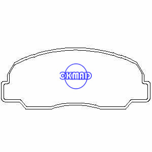 MAZDA B2200 ISUZU Campo DAIHATSU Feroza Rocky Taft Wildcat 1982-1983Brake pad FMSI: 7151-D239 OEM: 04491-87613 FDB532 TRW: GDB980 WVA: 21243, F239