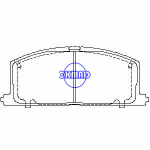 TOYOTA Camry Celica Corolla Carina MR2 Paseo Tercel Starlet CHEVROLET Nova GEO Prizm Pastilha de freio FMSI: 7420-D539 7153-D242 7153-D241 7153-D302 OEM: 04465-21010 FDB308 TRW24: GDB3184 GDB323 W294VA: 208702