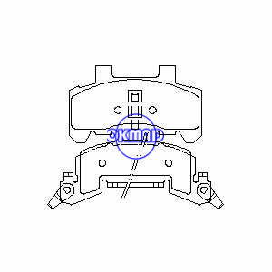 CHEVROLET BERETTA CORSICA Cavalier OLDSMOBILE Calais BUICK Skyhawk Somerset PONTIAC SunbirdBrake pad FMSI: 7192-D289 OEM: 12321421 TRW: GDB4028, F289