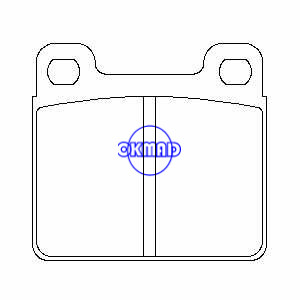 ALFA ROMEO AUDI 60 75 100 OPEL ASCONA KADETT PORSCHE 356 912 914 VAUXHALL CHEVETTE 브레이크 패드 FMSI:736-D31 7255-D31 OEM:0060526040 FDB21 TRW:GDB20