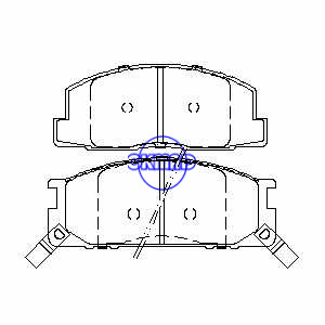 TOYOTA LITEACE TARAGO Bus Pastilha de freio FMSI: 7246-D355 OEM: 04491-28080 TRW: GDB3130 WVA: 21369, F355
