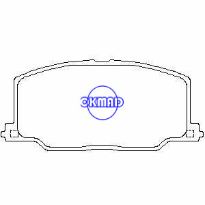 LEXUS ES250 TOYOTA Camry Celica Carina Pastilha de freio FMSI: 7450-D570 7247-D356 OEM: 04465-YZZAG FDB602 TRW: GDB798 WVA: 21372 23039, F356