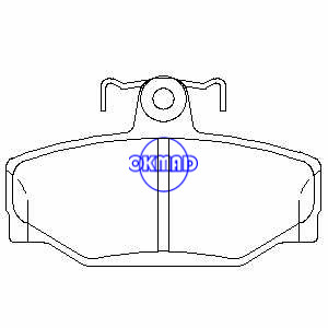 VOLVO 740 Kombi 760 780 850 940 960 V90 Estate S90 Pastilha de freio FMSI:7279-D391 OEM:270923 FDB676 TRW:GDB1377 GDB442 WVA:21384 21385, F391