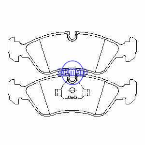 BMW 3 5 6 524TD 528E 533I 535I 635CSI L6 M3 PORSCHE 928 FERRARI MONDIAL 브레이크 패드 FMSI : 7285-D395 7160-D253 OEM : 34111157510 FDB256 TRW : GDB298 WVA : 20629 20659 2075959 20659 20959