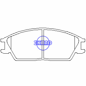 HONDA ACCORD HYUNDAI ACCENT ELANTRA HYUNDAI PONY S COUPE Pastilha de freio estelar FMSI: 7293-D404 OEM: 58101-32300 TRW: GDB3128 WVA21012, F404