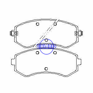 NISSAN 240SX SUNNY III Liftback ALMERA PATROL SABER Pastilha de freio FMSI: 7307-D422 OEM: 41060-2N290 FDB1166 TRW: GDB1009 GDB3208 WVA: 23502 23503 23504, F422