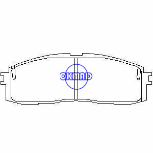 TOYOTA Cressida Supra Crown Saloon Pastilha de freio FMSI:7319-D622 7319-D432 7206-D337 7206-D304 OEM:04466-14030 FDB477 TRW:GDB3081 GDB777 GDB872 WVA:20004, F432