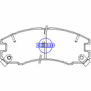 TOYOTA Celica 4WD Convertible Coupé Plaquette de frein FMSI : 7322-D437 OEM : 04465-20210 FDB684 TRW : GDB868 WVA : 21763 21764, F437