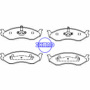 Jeep Grand Super Cherokee Comanche Wagoneer PAT FMSI: 7358-D712 7358A-D477 7507A-D477 7507A-D712 9228-D1998 OEM: 0K553-33-23ZA FDB929 FDB1267 TRW: