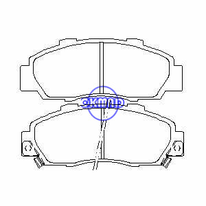 HONDA Accord CR-V odisseia Prelúdio ACura cívica Integra Legenda NSX Vigor Rover 600 PAT FRADOR FMSI: 7382-D503 OEM: 45022-S1A-E20 FDB1505 FDB905 GDB9: GDB77 GDB3188 GDB3196