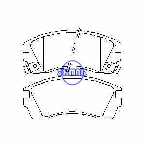 NISSAN SUNNY Box III Traveler NX Sentra Pastilha de freio FMSI:7388-D509 OEM:41060-58Y85 FDB940 TRW:GDB1013 WVA:21716 21717 21718, F509