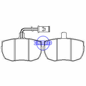 FORD TRANSIT Box Bus Plataforma / Chassi Van LAND ROVER Discovery RANGE ROVER ALFA ROMEO Pastilha de freio FMSI: 7400-D519 OEM: 1571571 00607963999 FDB829 FDB886 FDB841 TRW: GDB341 GDB789 WVA: 20359 20608 21160 21480, F519