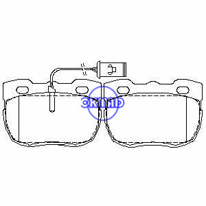LAND ROVER DEFENDER Discovery Range Rover 88/109 Hardtop 90/110 Pastilha de freio FMSI:7401-D520 OEM:RTC6781 RTC5760 FDB520 FDB747 TRW:GDB1093 GDB394 WVA:21459 21897, F520