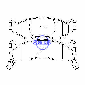 CHRYSLER Imperial LeBaron New Yorker Town & Country Voyager DODGE Grand Caravan Shadow Spirit PLYMOUTH Sundance Grand Voyager Acclaim Pastilha de freio FMSI:7406-D524 7403A-D521 OEM:4423575 FDB976 TRW:GDB1158 WVA:21812 21813 21814, F521