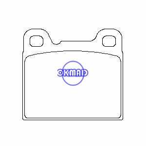 VOLVO 240 740 745 760 850 940 960 C70 S70 V70 Pastilha de freio FMSI: 7422-D541 7736-D861 OEM: 271586 FDB704 TRW: GDB1160 GDB391 WVA: 20755, F541