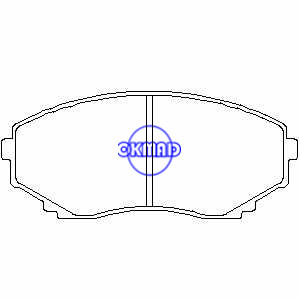 MAZDA E-SERIE Boîte MAZDA MPV I II 4WD Plaquette de frein FMSI : 7941-D1038/7430-D551 OEM : CBZ2-33-22Z FDB1445 TRW : GDB1177/GDB3255/GDB3326 WVA : 23515, F551
