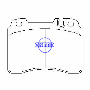 Mercedes Benz 190 Classe E 300CD 300E 300SL 400E 500E 600SL E320 E420 E500 SL320 Sl500 Plaquette de frein FMSI : 7440-D561 7525-D561 7538-D561 OEM : 0014209820 0024203720 FDB64 6 FDB1037 TRW:GDB962 GDB1318 WVA:21153, F561