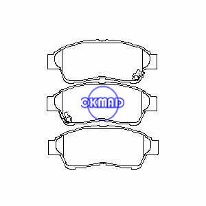 Toyota Camry Carina Celica Corolla Ipsum Rav4 Scepter GEO Prizm LEXUS ES300 Pastilha de freio FMSI:7441-D695 7441-D562 OEM:04465-05010 FDB867 TRW:GDB3147 GDB3207 GDB3300 WVA:21601 21602 21603, F562