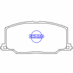 LEXUS ES250 TOYOTA Camry Celica Carina Pastilha de freio FMSI:7450-D570 7247-D356 OEM:04465-YZZAG FDB602 TRW:GDB798 WVA:21372 23039, F570