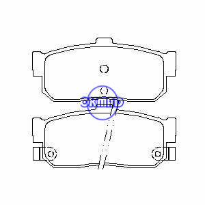 Infiniti G20 I30 Nissan 100 Nissan altima Maxima Sunny Sentra Pastilha de Freio FMSI: 7421-D595 7533-D540 OEM: 44060-31U92 FDB1104 GDB1015 GDB31111117