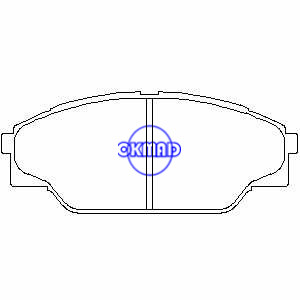 GREAT WALL SING TOYOTA HIACE Pickup T100 Pastilha de freio FMSI: 7486-D605 7321-D434 9234-D2004 OEM: 04465-23040 FDB949 TRW: GDB3109 WVA: 21689, F605