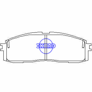 トヨタクレシーダスープラクラウンサルーンブレーキパッドFMSI：7319-D622 7319-D432 7206-D337 7206-D304 OEM：04466-14030 FDB477 TRW：GDB3081 GDB777 GDB872 WVA：20004、F622