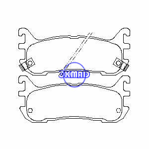 MAZDA MX-5 Miata Pastilha de freio FMSI:7514-D636 OEM:NAY5-6-43Z FDB1012 TRW:GDB3129 WVA:23387 23388 23389, F636