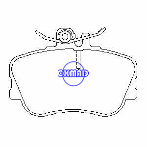 メルセデスベンツCクラスW202S202 C220 C230 C250 C280 C36ブレーキパッドFMSI：7523-D645 OEM：0024202220 FDB854 TRW：GDB1094 WVA：21438 21439、F645