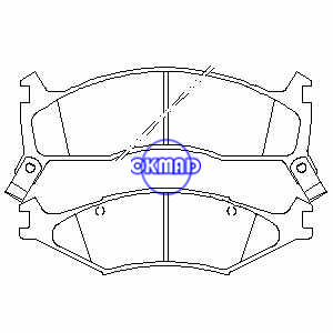 KIA Sportage Retona Pastilha de freio FMSI: 7550A-D719 7550-D670 OEM: 0K011-33-23Z FDB1034 TRW: GDB3123 WVA: 21892 21893 21894, F670