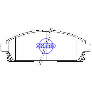 ACURA HONDA MDX INFINITI Q45 QX4 NISSAN CARAVAN CIMA ELGRAND PATHFINDER QUEST X-TRAILブレーキパッドFMSI：7566-D855 7566-D691 7910-D855 7910-D691 OEM：45022-S3V-A10 FDB1263 TRW：GDB3293 GDB3295 GDB3312 WVA F691