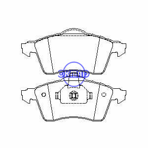 VW TRANSPORTER IV 박스 버스 플랫폼/섀시 EuroVan 브레이크 패드 FMSI:7579-D705 OEM:7D0698151E FDB1163 TRW:GDB1282 WVA:21883 21885, F705